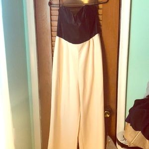 Strapless jumpsuit